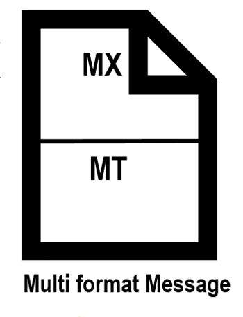 Multi format SWIFT message