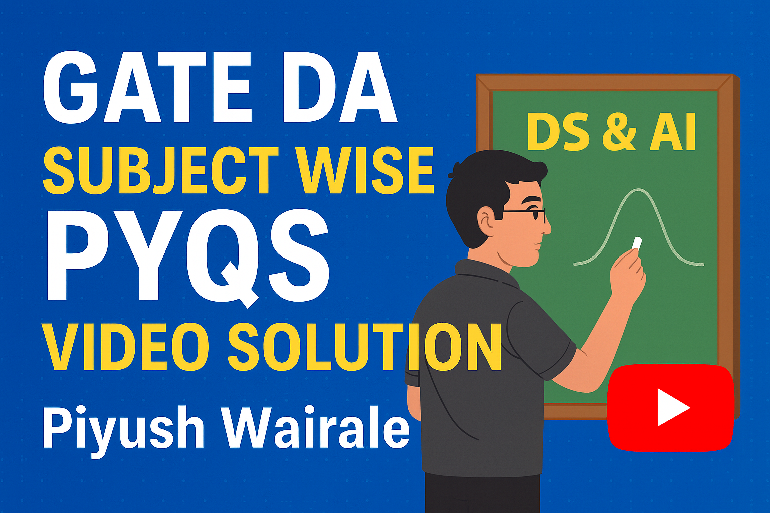 GATE DA Subject Wise PYQs