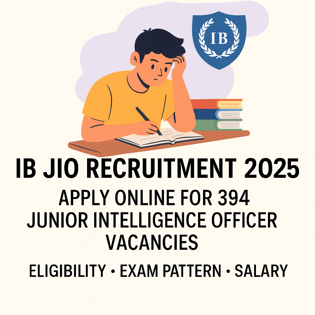 IB JIO Recruitment