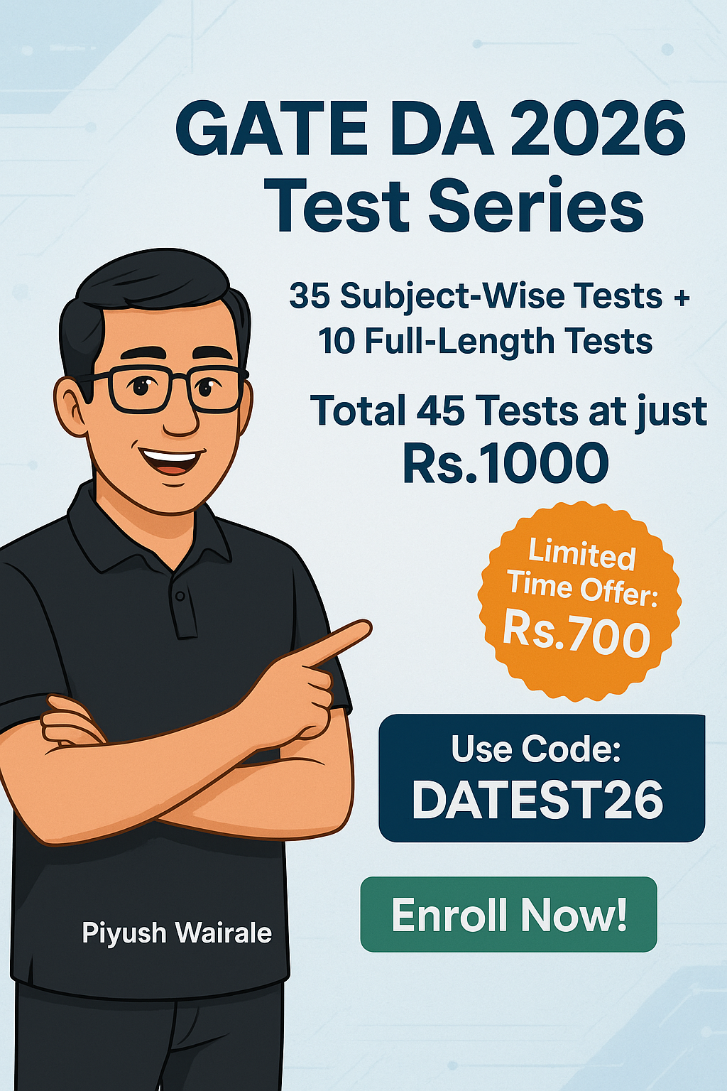 GATE DA Test Series