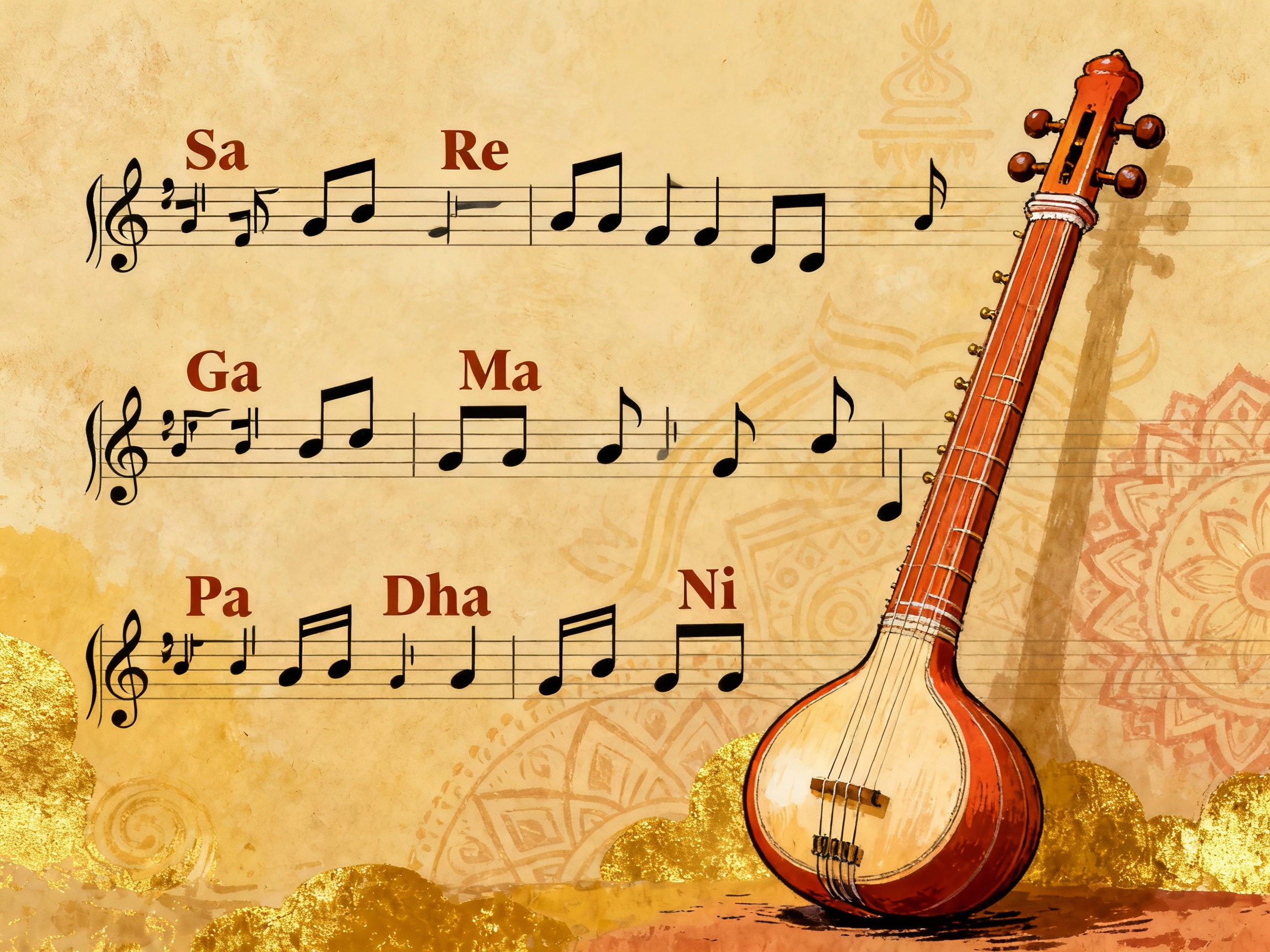 What is Aaroha and Avaroha in Hindustani Classical Music? | Gaanalogy