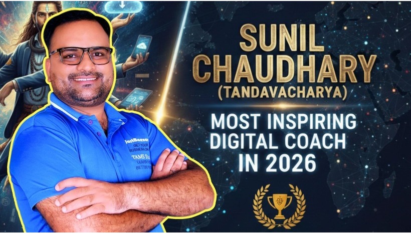 Sunil Chaudhari Awarded Most Inspiring Digital Coach 2026