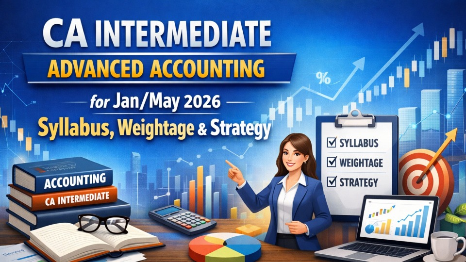 CA INTER Free lecture in 2026