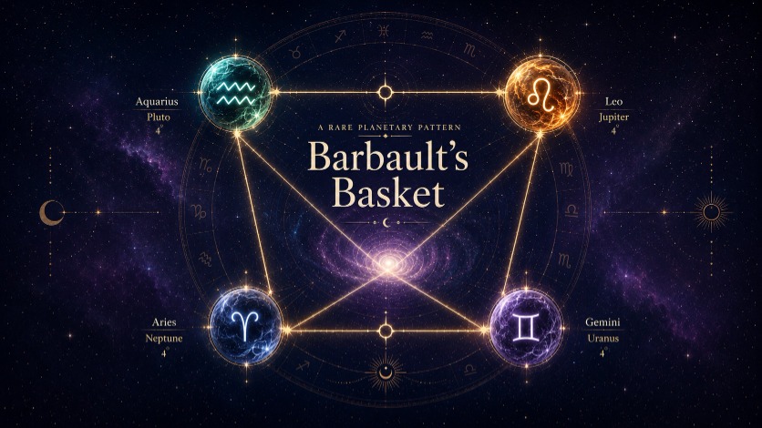 Barbault's Basket astrological pattern