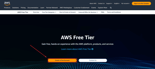 AWS Free Tier Page
