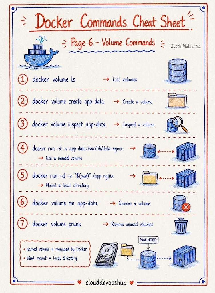 Docker Volumes and Data Mounts
