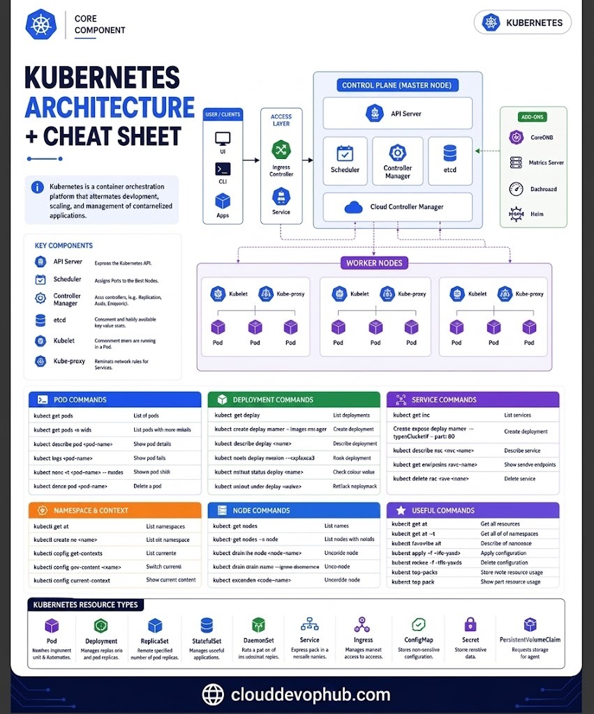 Page 12: Architecture & Cheat Sheet (Replace with Page 12 Screenshot in Graphy)