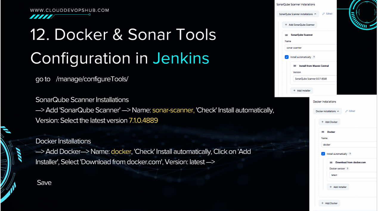 Step 12 Configuring Global Tools in Jenkins