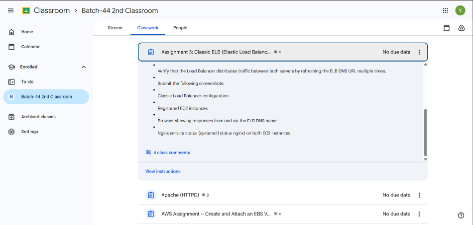 Expanding Assignment Details and Submission Requirements