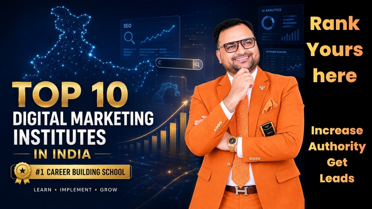 top 10 Digital marketing Institutes in India