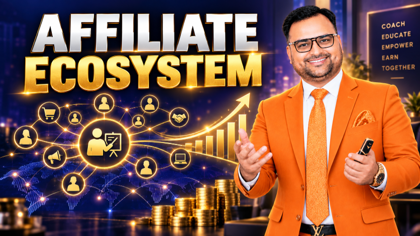 Affiliate Marketing Ecosystem for Coaches Experts Trainers Consultants in INdia
