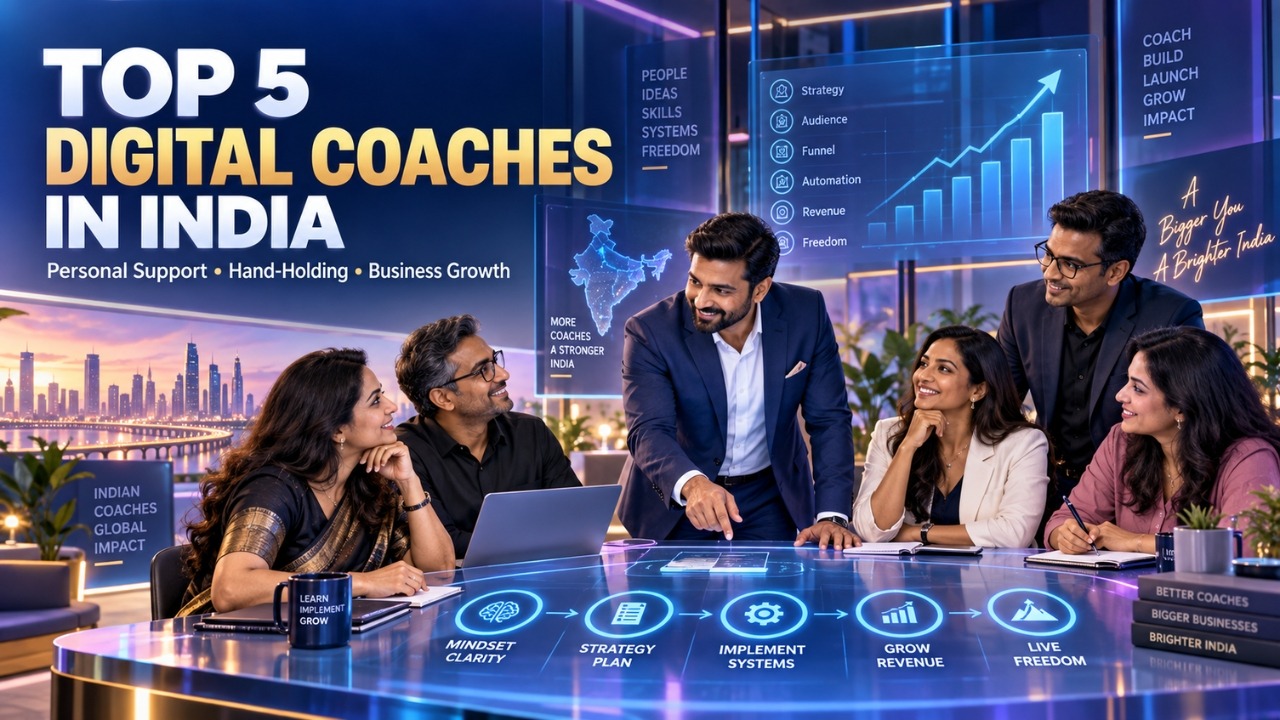 Top 5 Digital Coaches in India for Handholding