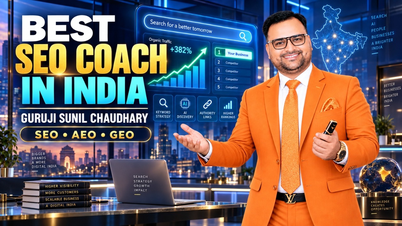 Best SEO Coach in India Guruji Sunil Chaudhary