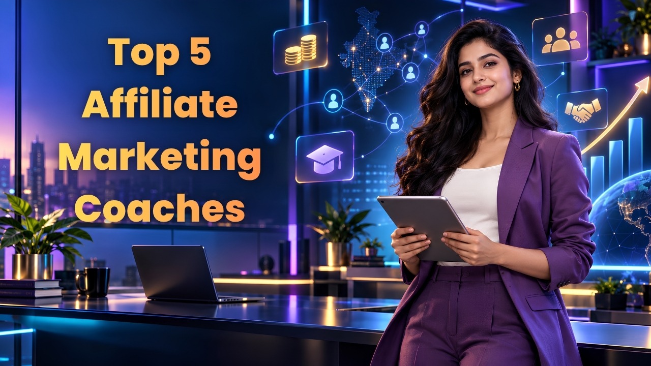 Top 5 Affiliate Marketing Coaches in India