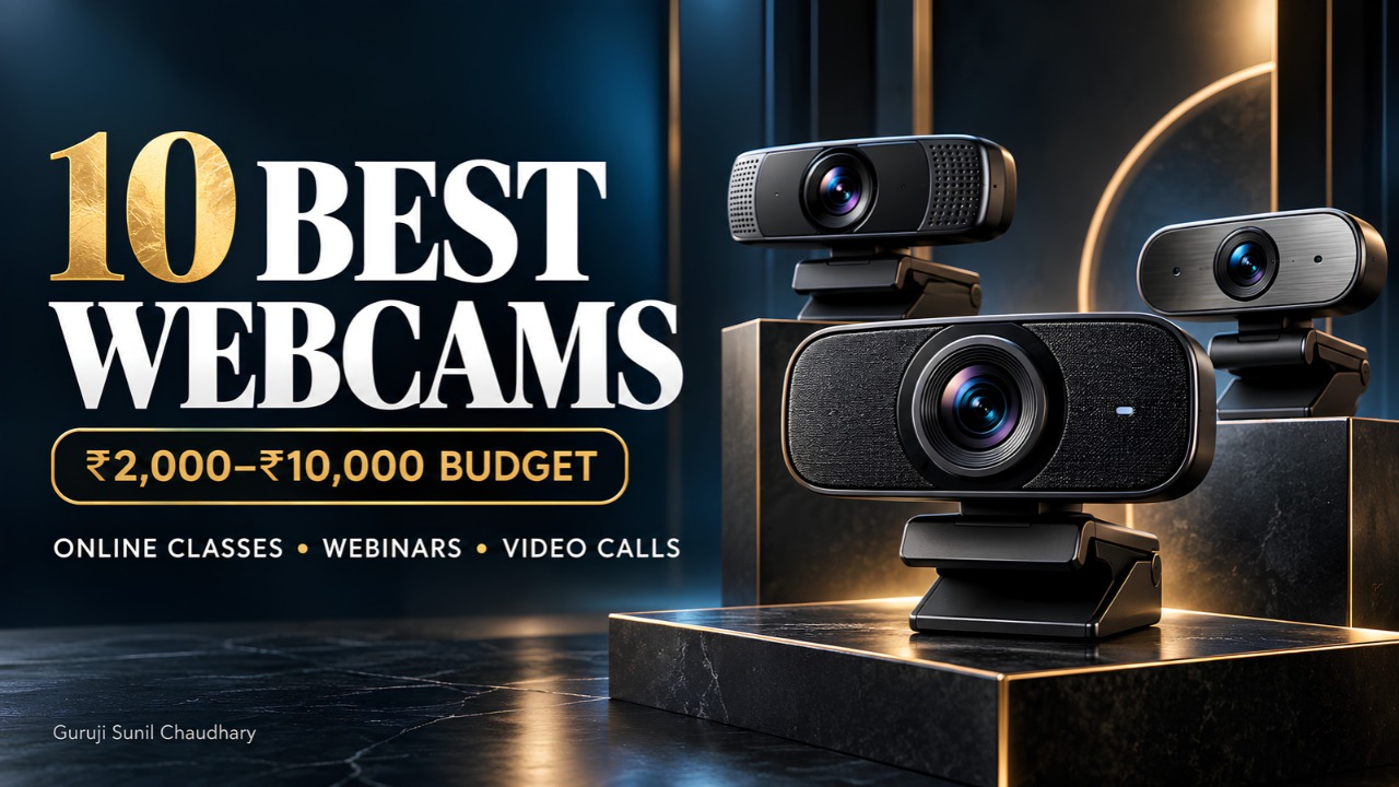 10 Best Webcams in India for ONline Classes