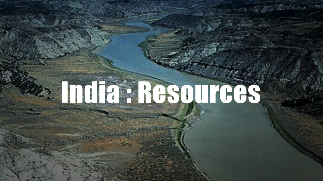 INDIA : RESOURCES cover