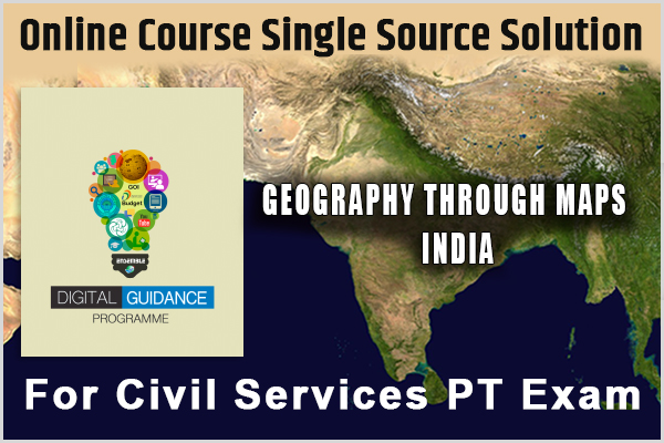 Geography Through MAPs - India cover