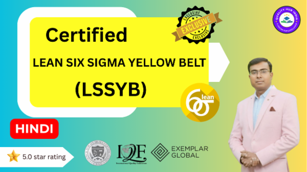 Lean Six Sigma Yellow Belt (LSSYB) - Hindi cover