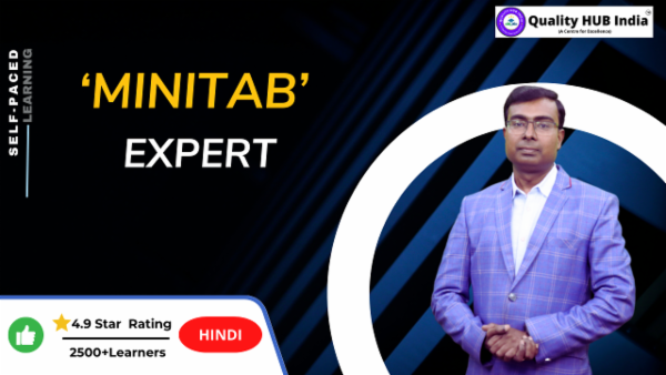 Minitab Expert Certification Program (Hindi) cover