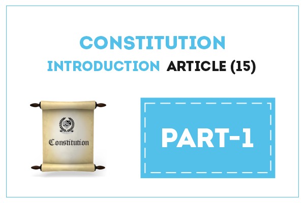 CONSTITUTION PART - 1 (INTRO) cover