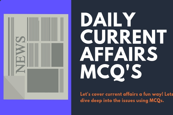 MCQs Current Affairs - UPSC Prelims 2021 cover