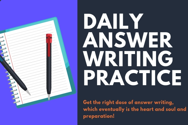 Mains Answer Writing for IAS cover