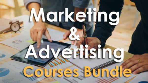 Marketing & Advertising Courses Bundle cover