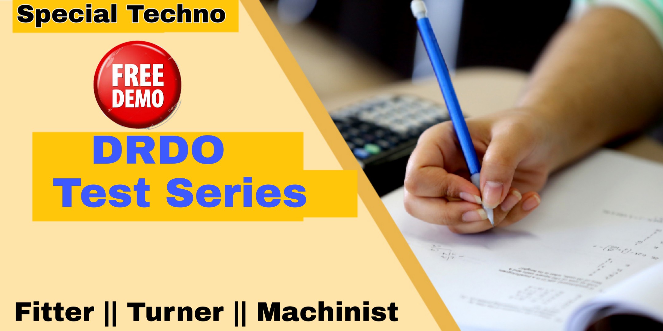 ISRO Free Test Series (Demo) Fitter || Turner || Machinist cover