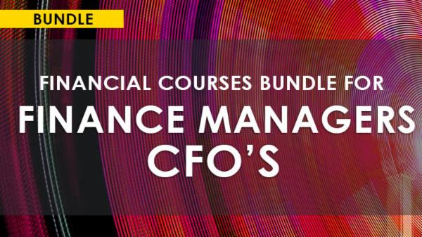 FINANCIAL COURSES BUNDLE FOR FINANCE MANAGERS/CFOs cover