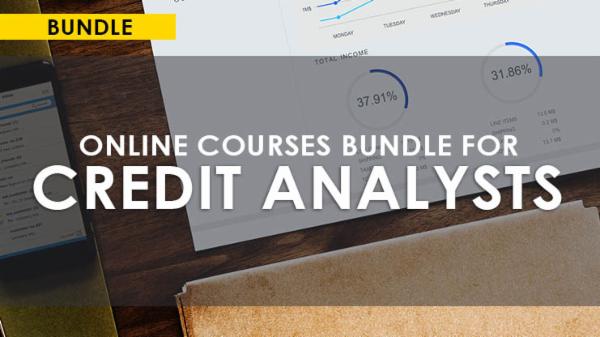 ONLINE COURSES BUNDLE FOR CREDIT ANALYSTS cover