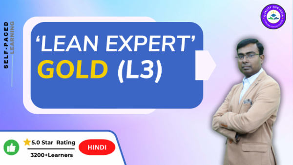 Certified 'Lean Expert - Gold Level' - Level 3 cover