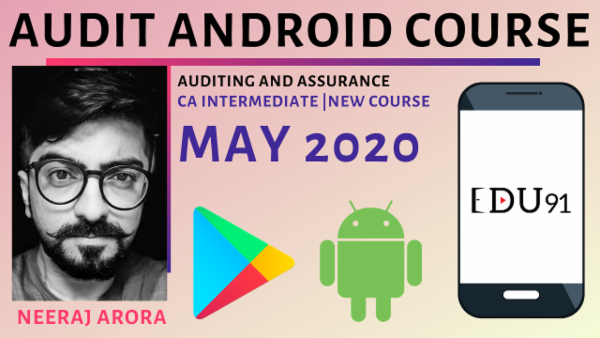 CA Inter Auditing & Assurance for May 2020 | Mobile App cover