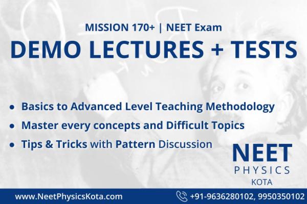 NEET2025 Physics Demo Video Lectures & Tests cover
