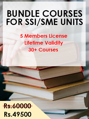 BUNDLE COURSES FOR SSI/SME UNITS (LIFE TIME ) 5 MEMBERS cover