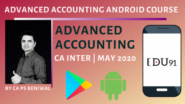 CA Inter Advanced Accounting May 2020 | Mobile App cover