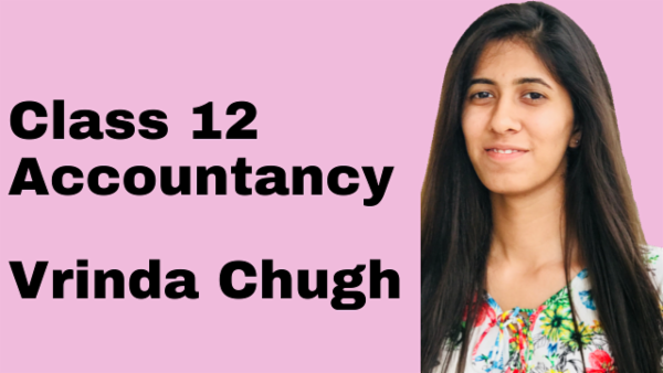 Accountancy Class 12 by Vrinda Chugh cover