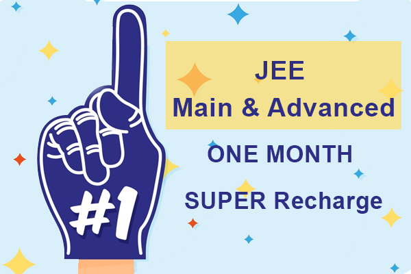 JEE Main & Advanced One Month Super Recharge cover