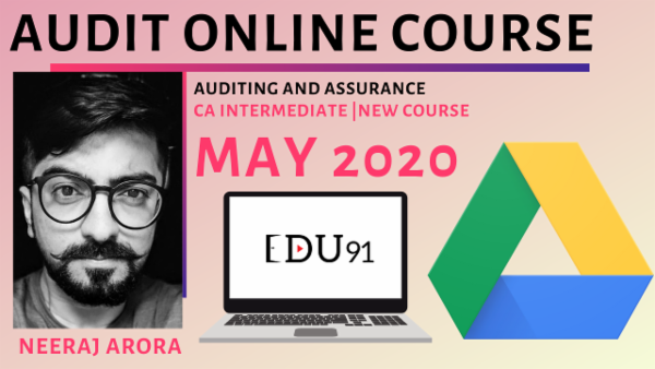 CA Inter Auditing and Assurance M20 | Online Course cover