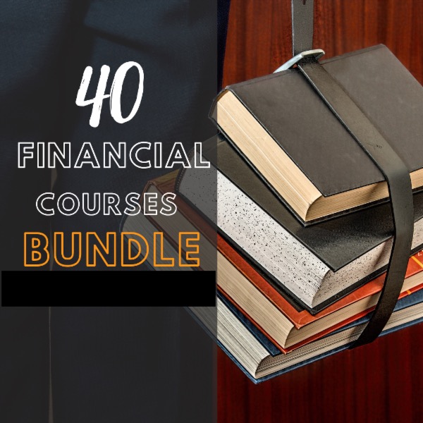 40 FINANCIAL COURSES BUNDLE cover