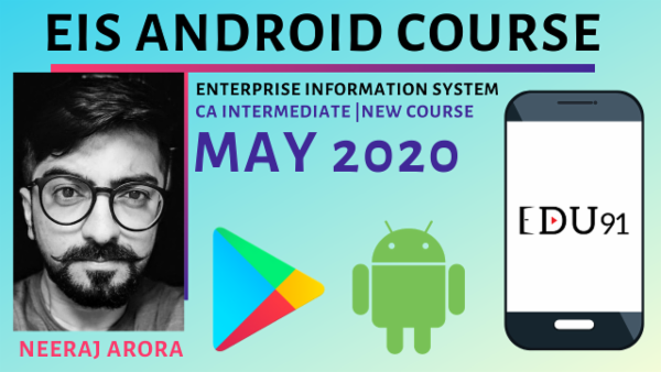 CA Inter EIS 3Chapters for May 2020 | Mobile App cover