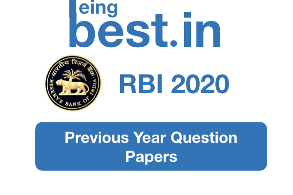 RBI Previous Year Papers cover