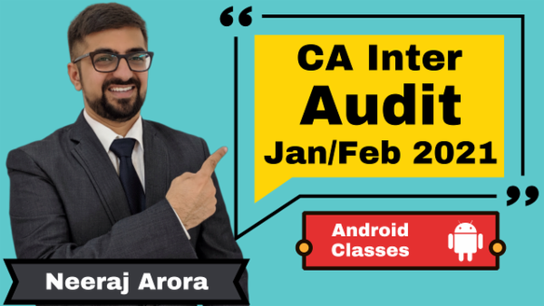 CA Intermediate Auditing and Assurance Classes - Android App - Jan 2021 cover