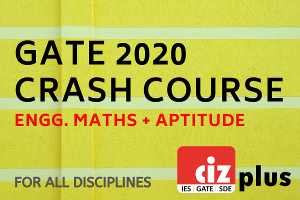 GATE 2020 Non Technical Crash Course cover