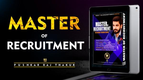 Master of Recruitment + Worksheet cover