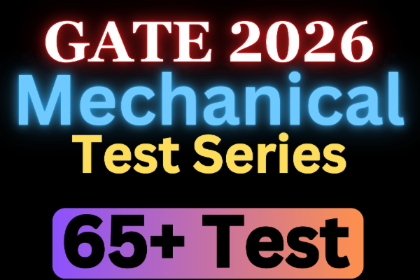 GATE 2026 Mechanical Test Series | Mock Test for GATE Mechanical Engineering cover