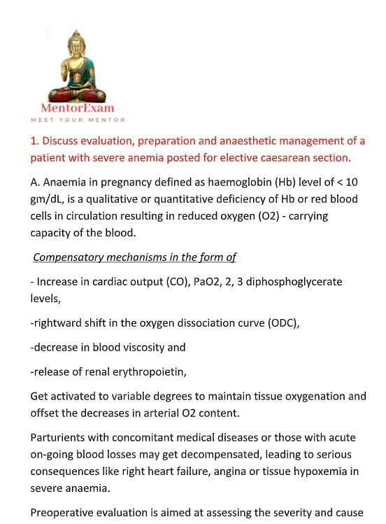 anaesthesia solved question bank dnb md