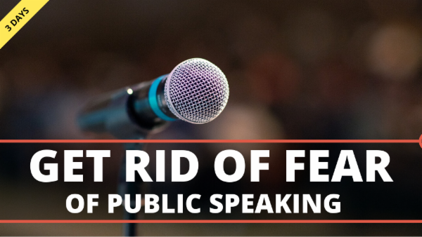Get rid of FEAR of Public Speaking cover