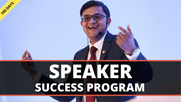 Speaker Success Program - 100 Days Course cover