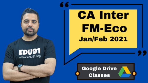 CA Inter Financial Management & Economics for Finance Online Classes - Google Drive - Jan 2021 cover