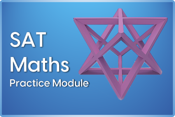 SAT Maths practice module cover
